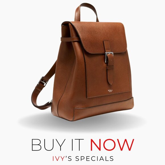 Mulberry Chiltern Premium Leather Backpack – Iconic British Design - Picture 2 of 5